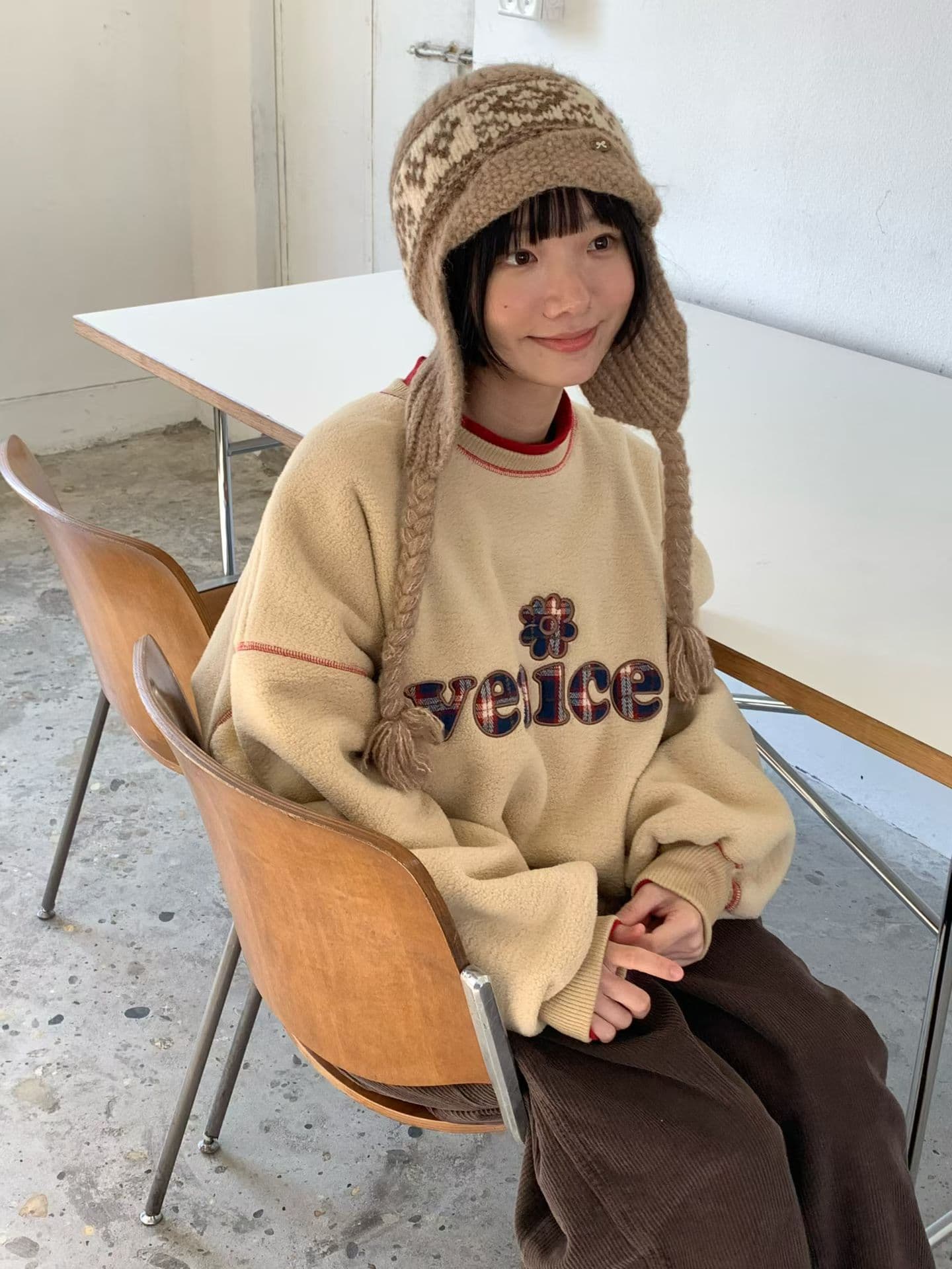 [VENTI] Venice Fleece Sweatshirt 6