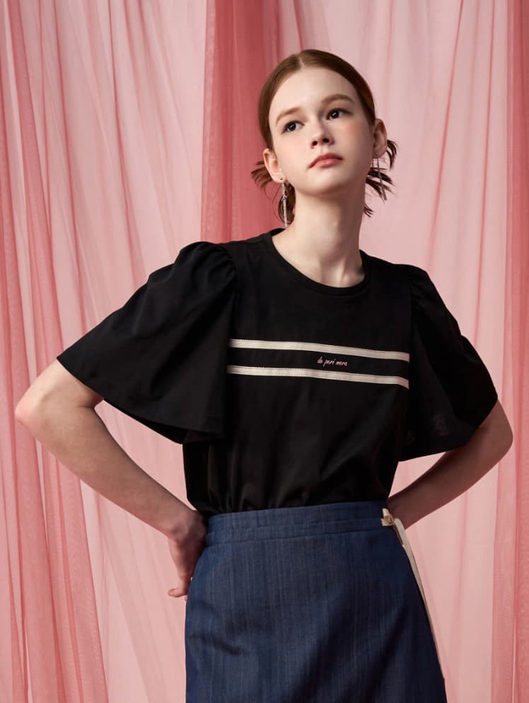 [DE PERI MERA] Aria Wing Sleeve T-Shirt 4