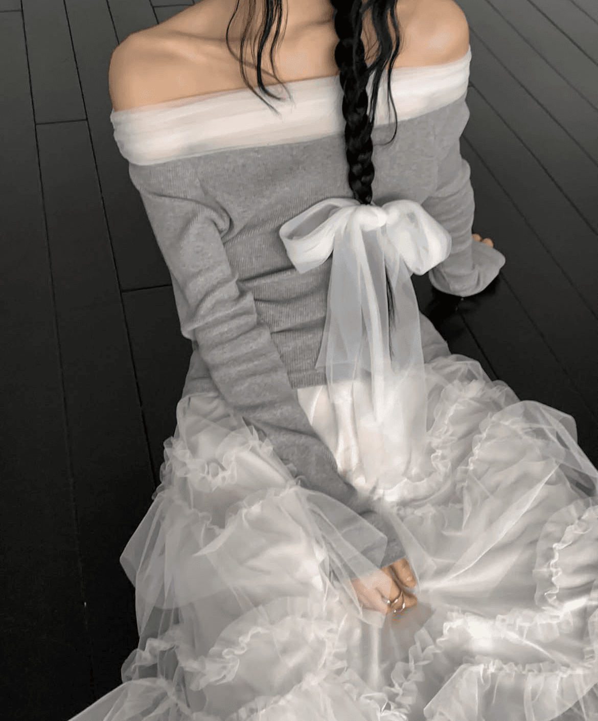 [FOUNDATION] Bonita Lace Tiered Frill Skirt 5