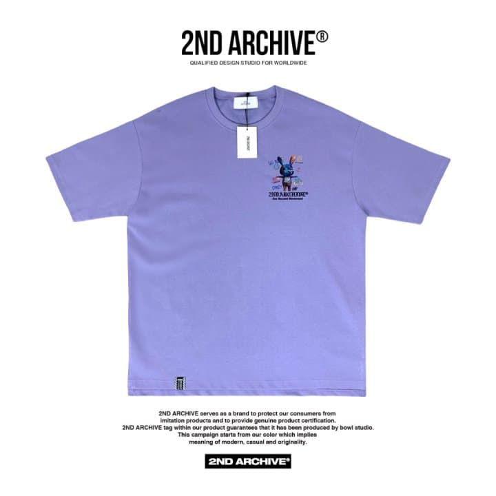 [2ND ARCHIVE] Graffiti Rabbit Short Sleeve T-Shirt 3