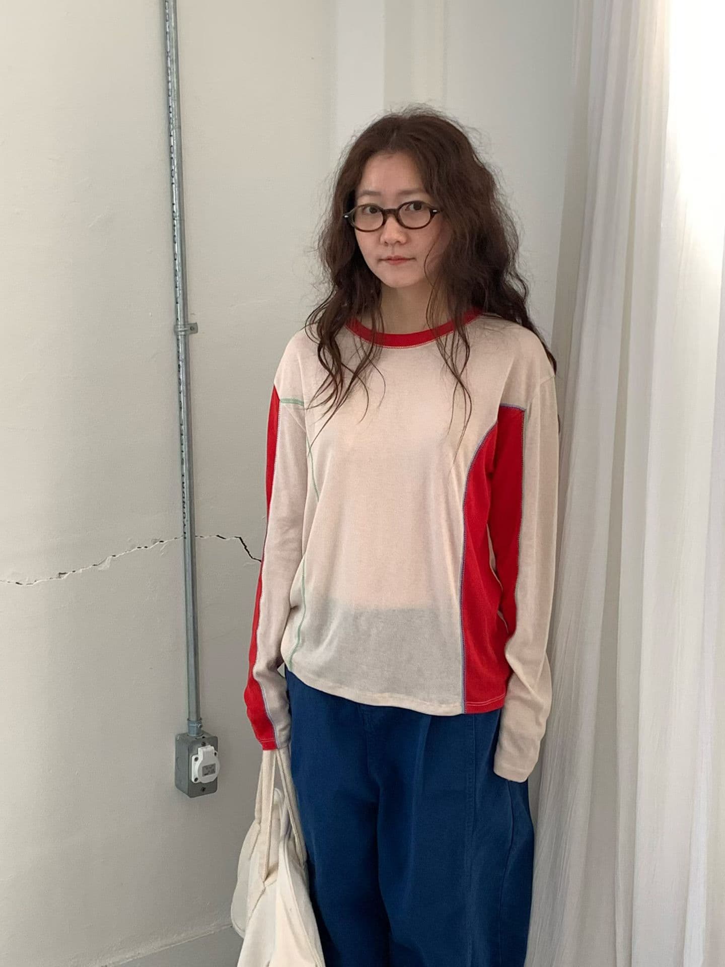 [VENTI] True Color-Block T-Shirt 9