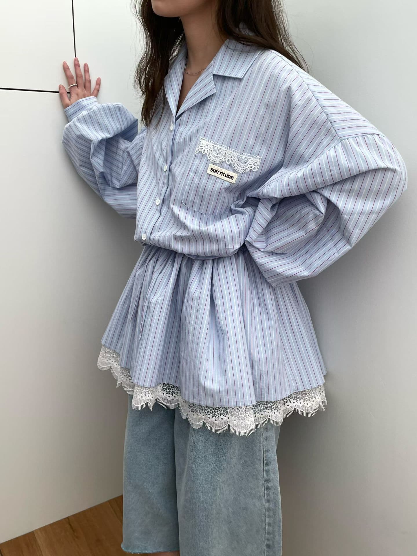 [VENTI] Sweet Shirt Dress 9