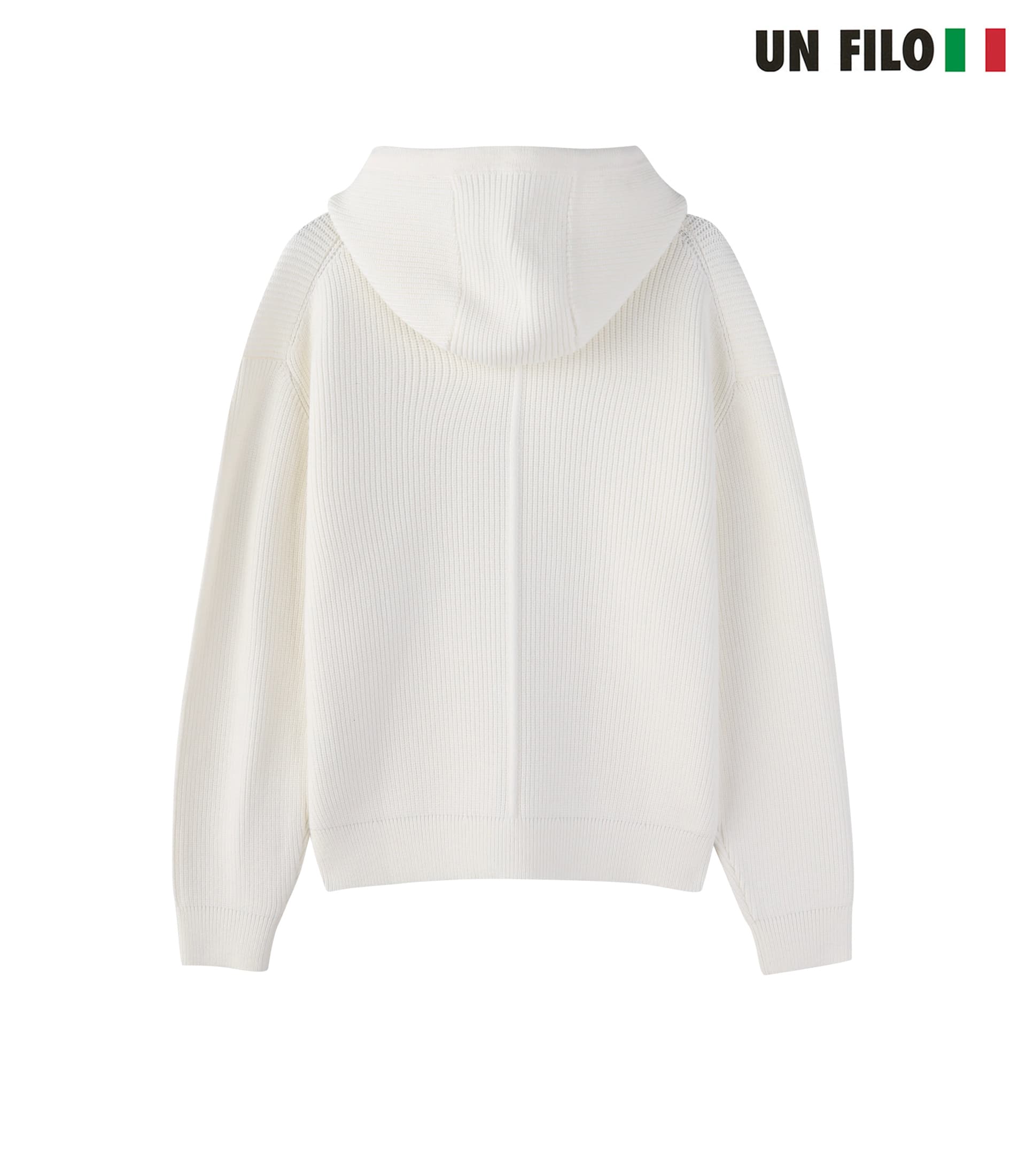 [LAINE] Impressive Zip Up Hoodie Knit 6
