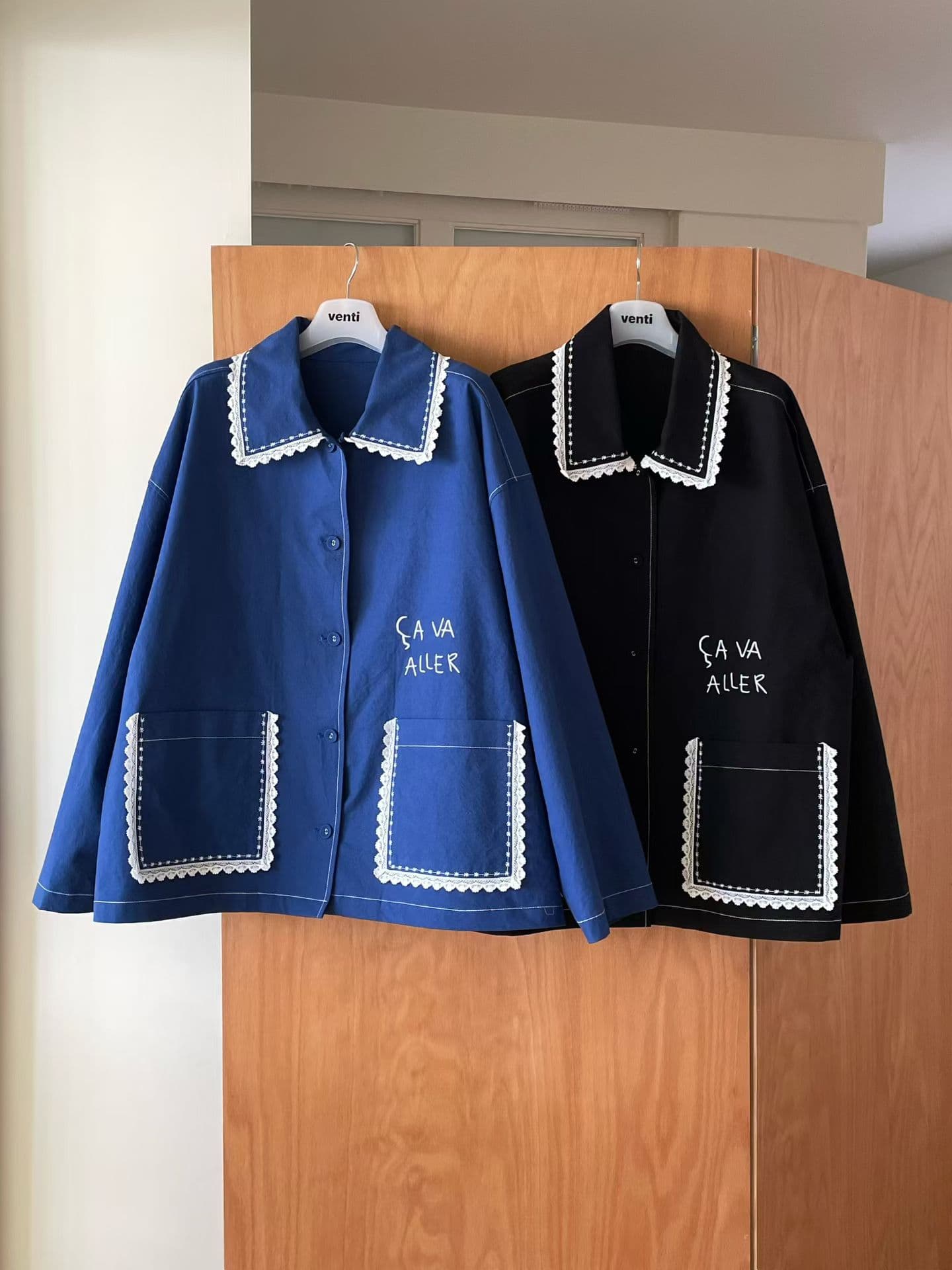[VENTI] Jenny Lace Embroidered Jacket 5