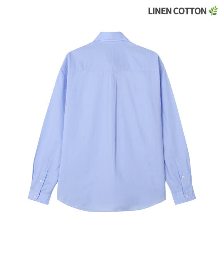 [LAINE] Linen Two-Pocket Shirt 7
