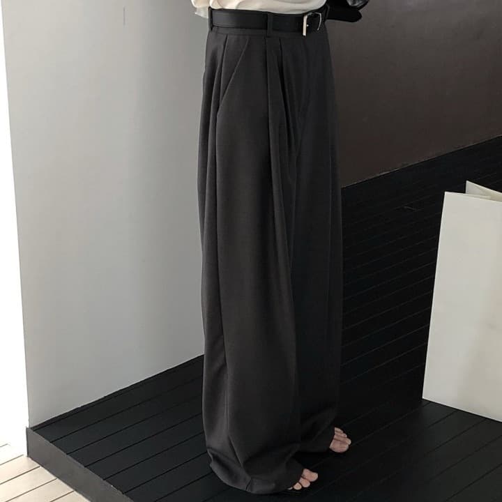 [LE BUTTER] Baro Wool Slacks 1