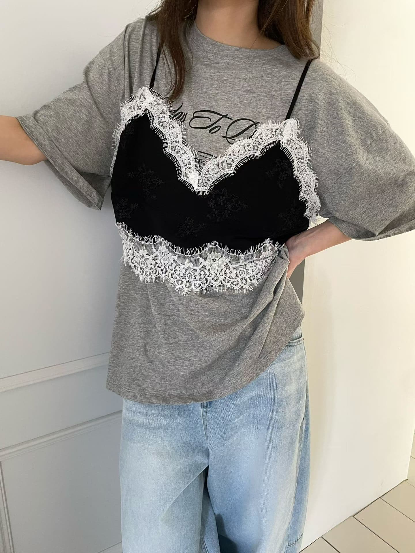 [VENTI] Rio Lace Sleeveless Top 8