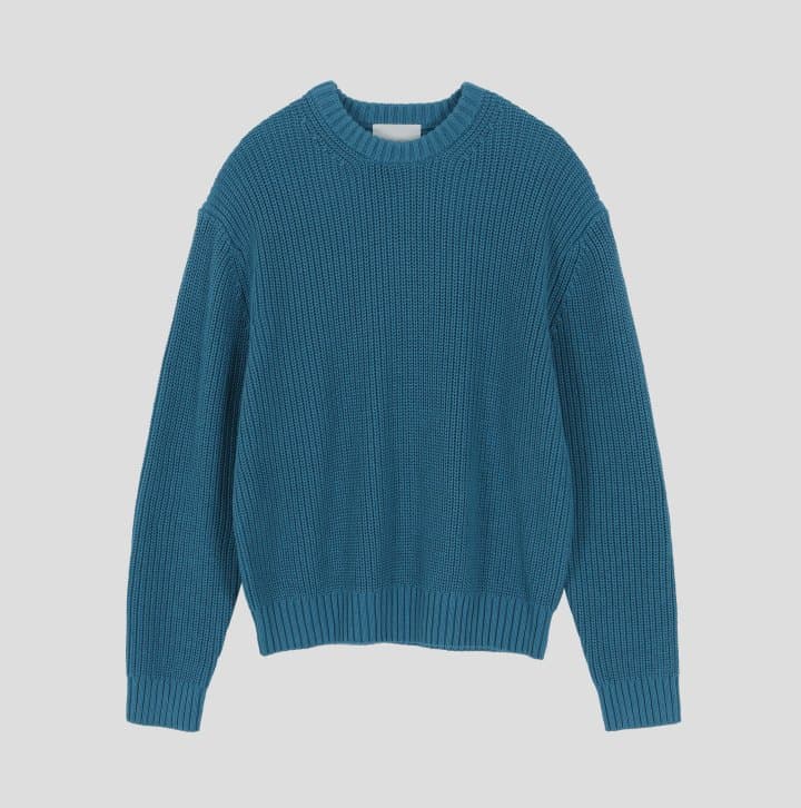 [GENTLE COVER] Chrome Hacci Knit 8