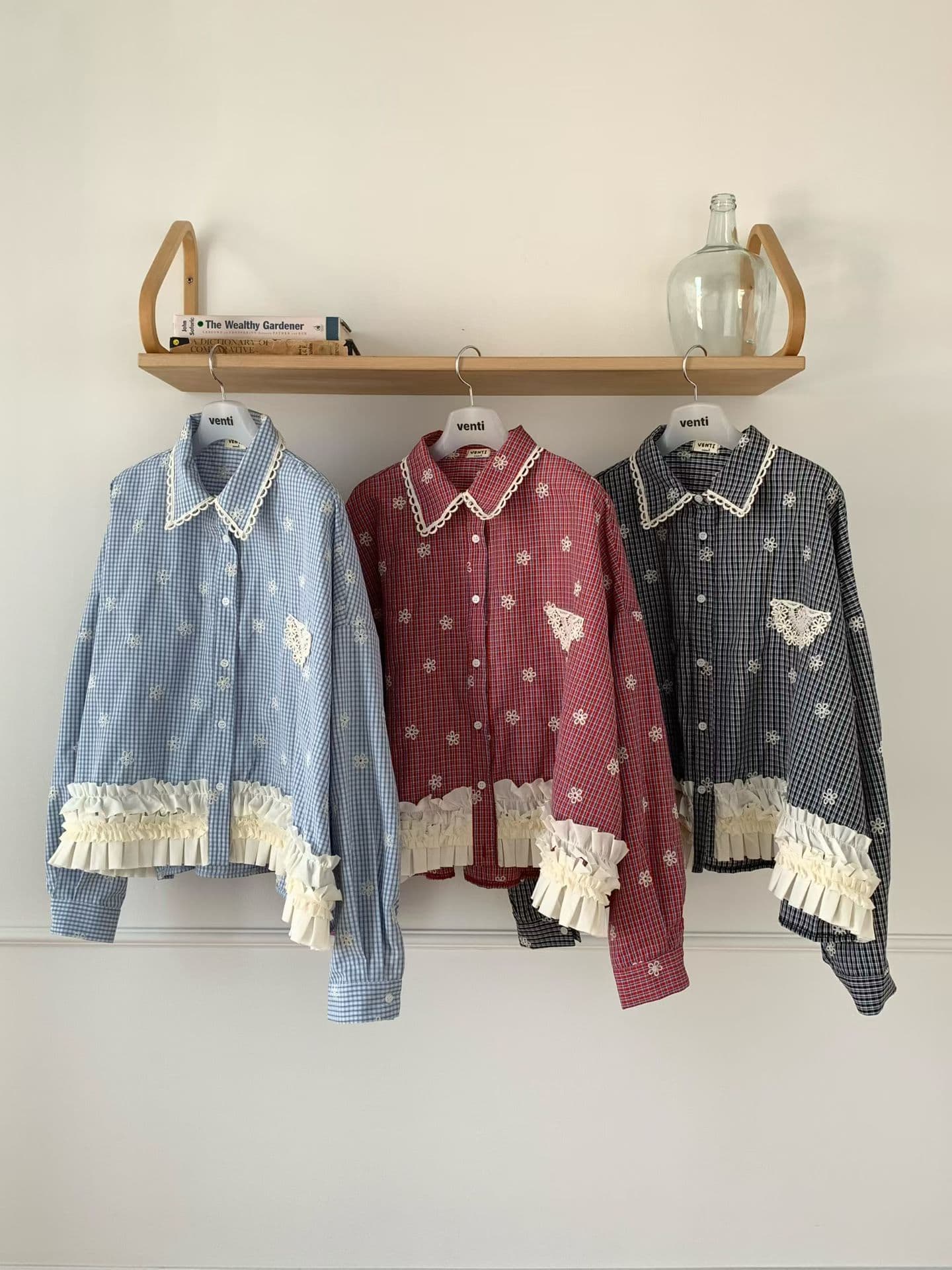 [VENTI] Jeje Frill Lace Jacket 4