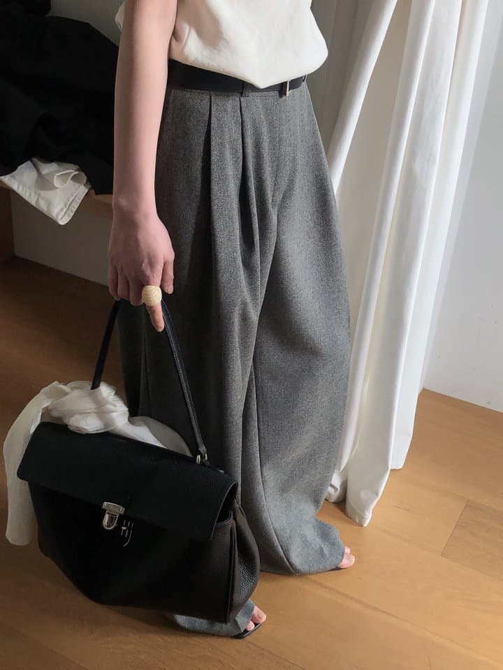 [LE BUTTER] Leonard Wide Slacks 3