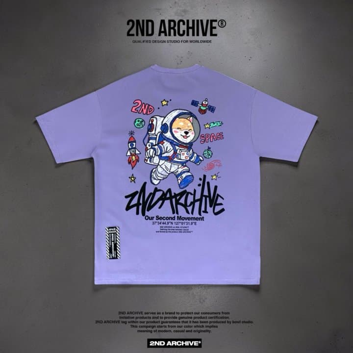 [2ND ARCHIVE] Space Shiba Short Sleeve T-Shirt 9