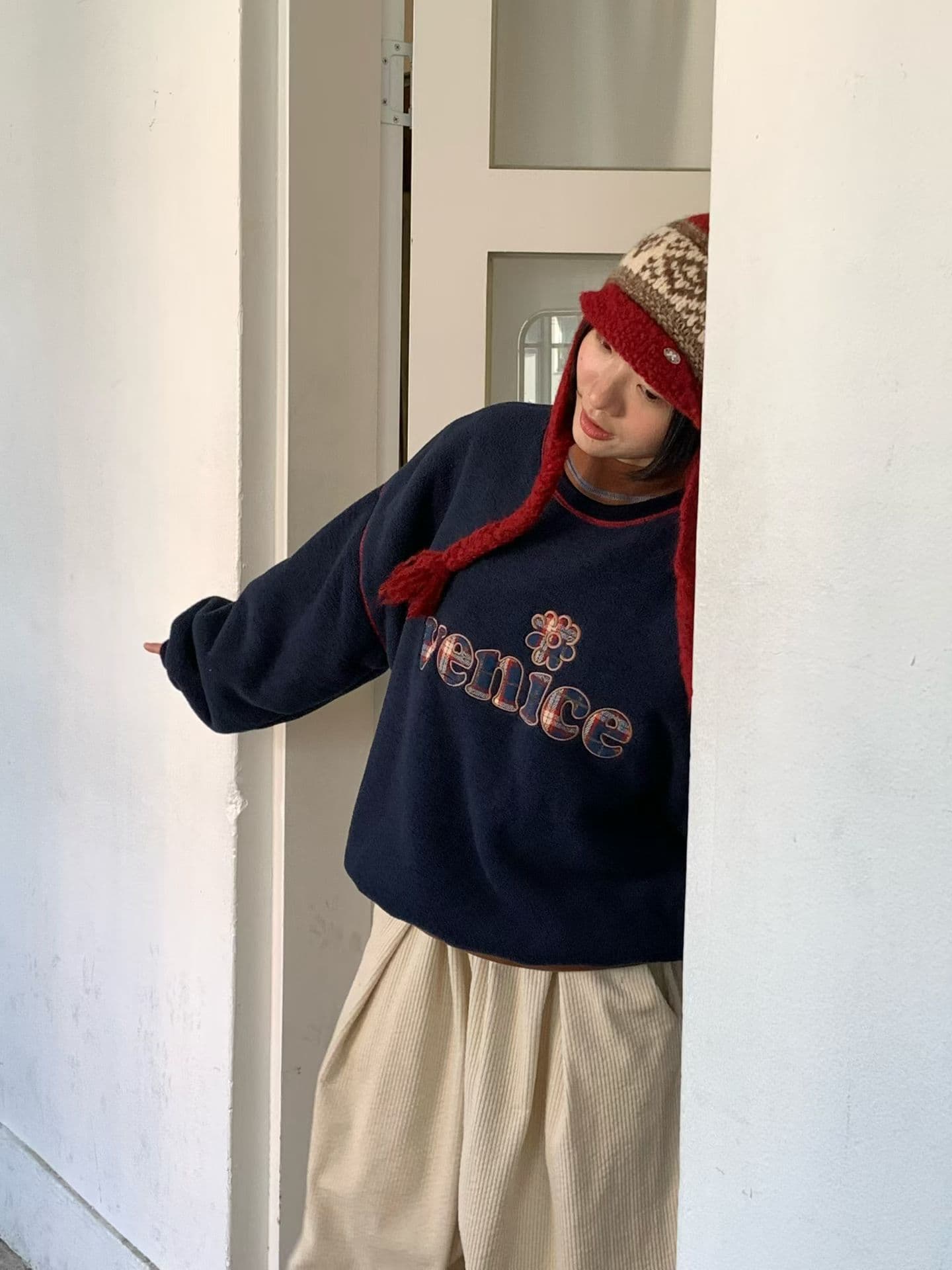 [VENTI] Venice Fleece Sweatshirt 7