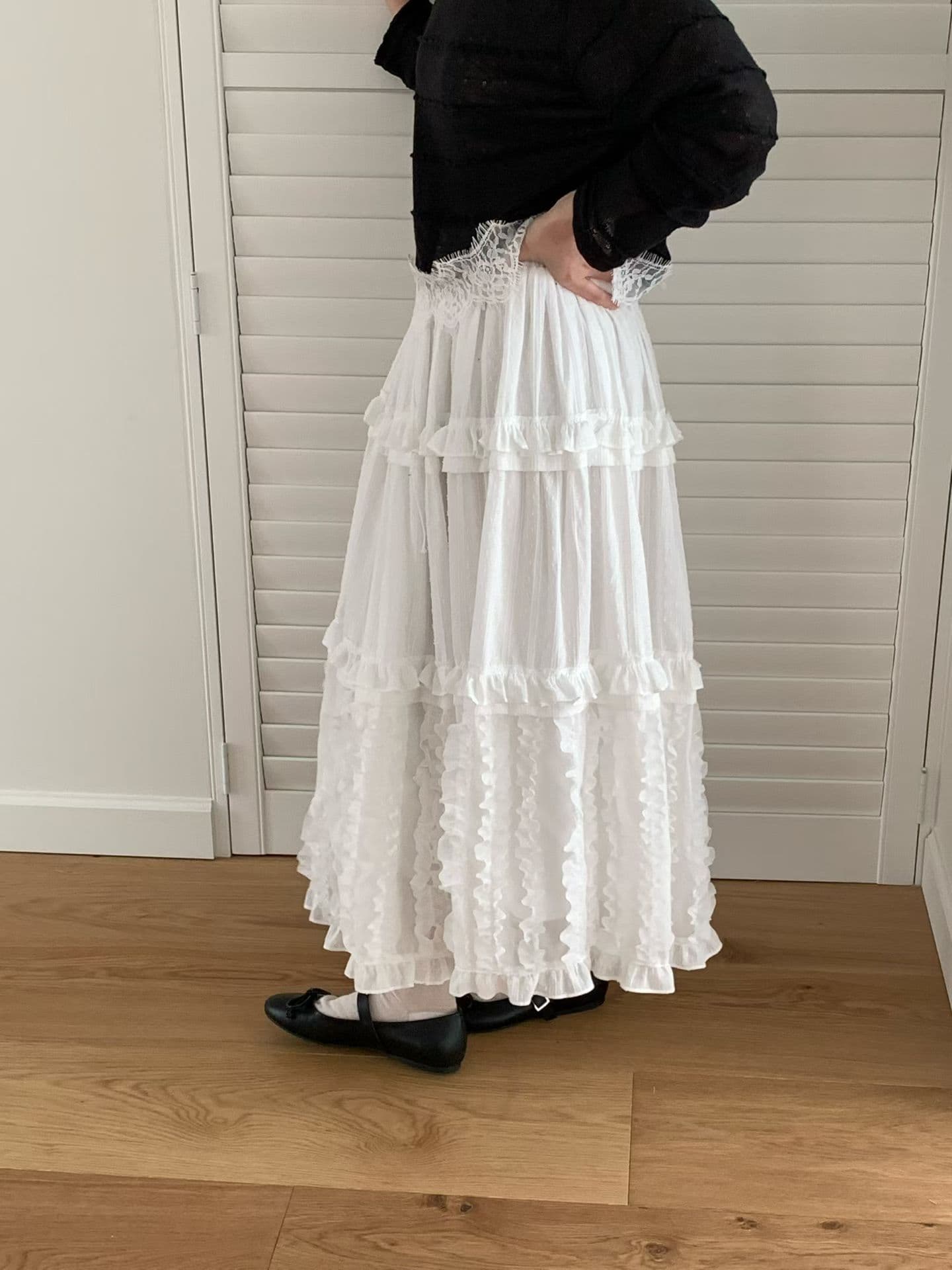 [VENTI] Julie Tiered Skirt 2