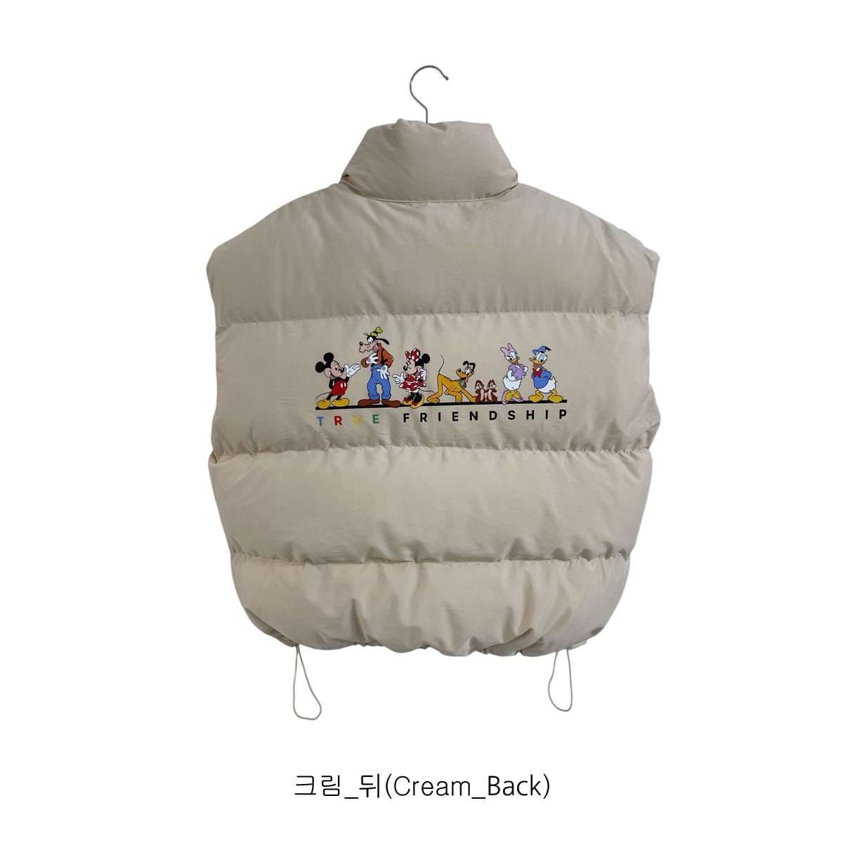 (Official Licensed Disney) [NEON FISH] Disney Padded Vest 6