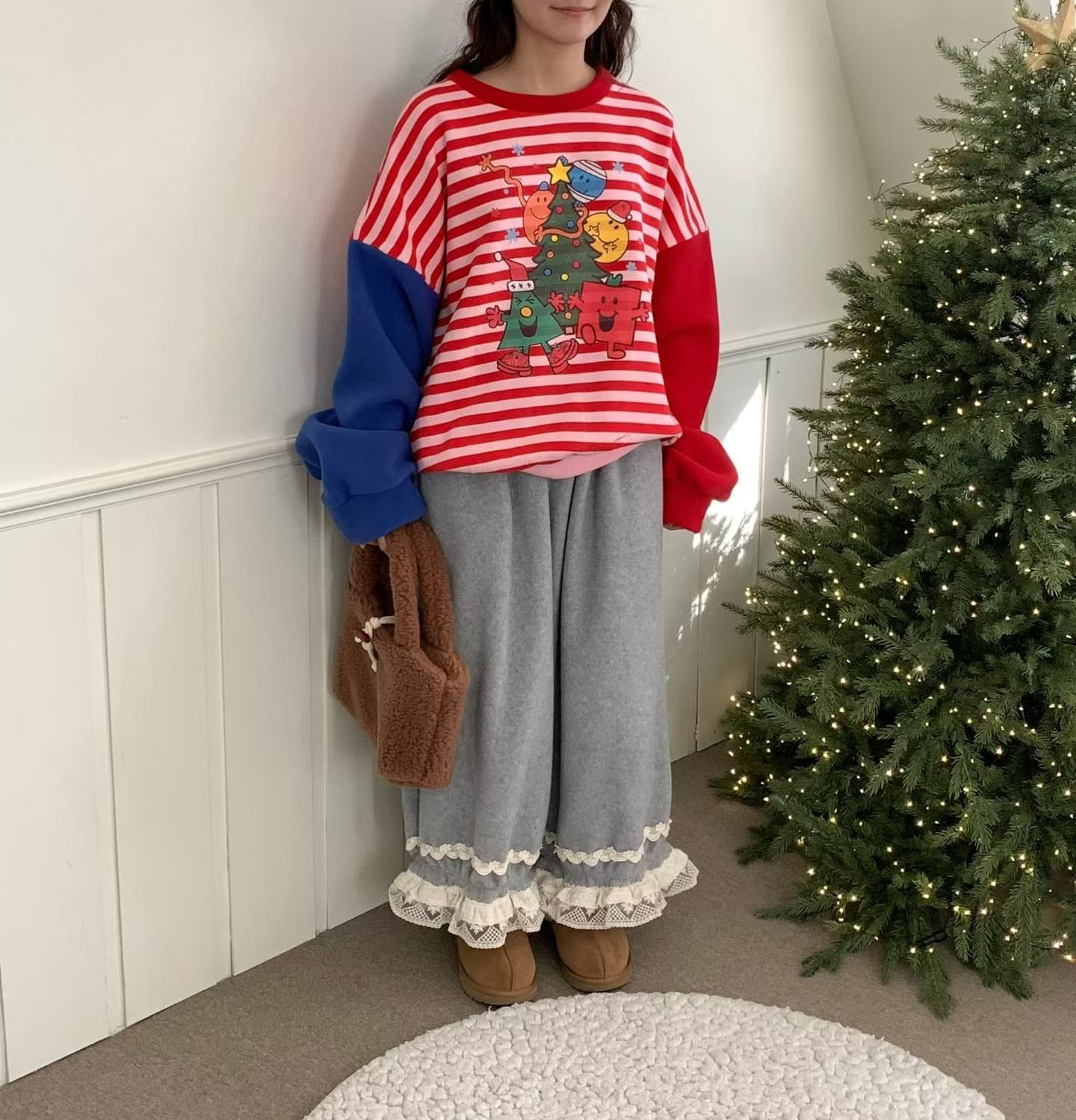 [VENTI] December Brushed Sweatshirt 6