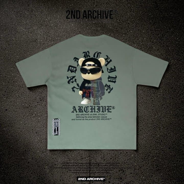 [2ND ARCHIVE] Western Baseball Cap Bear Short Sleeve T-Shirt 9
