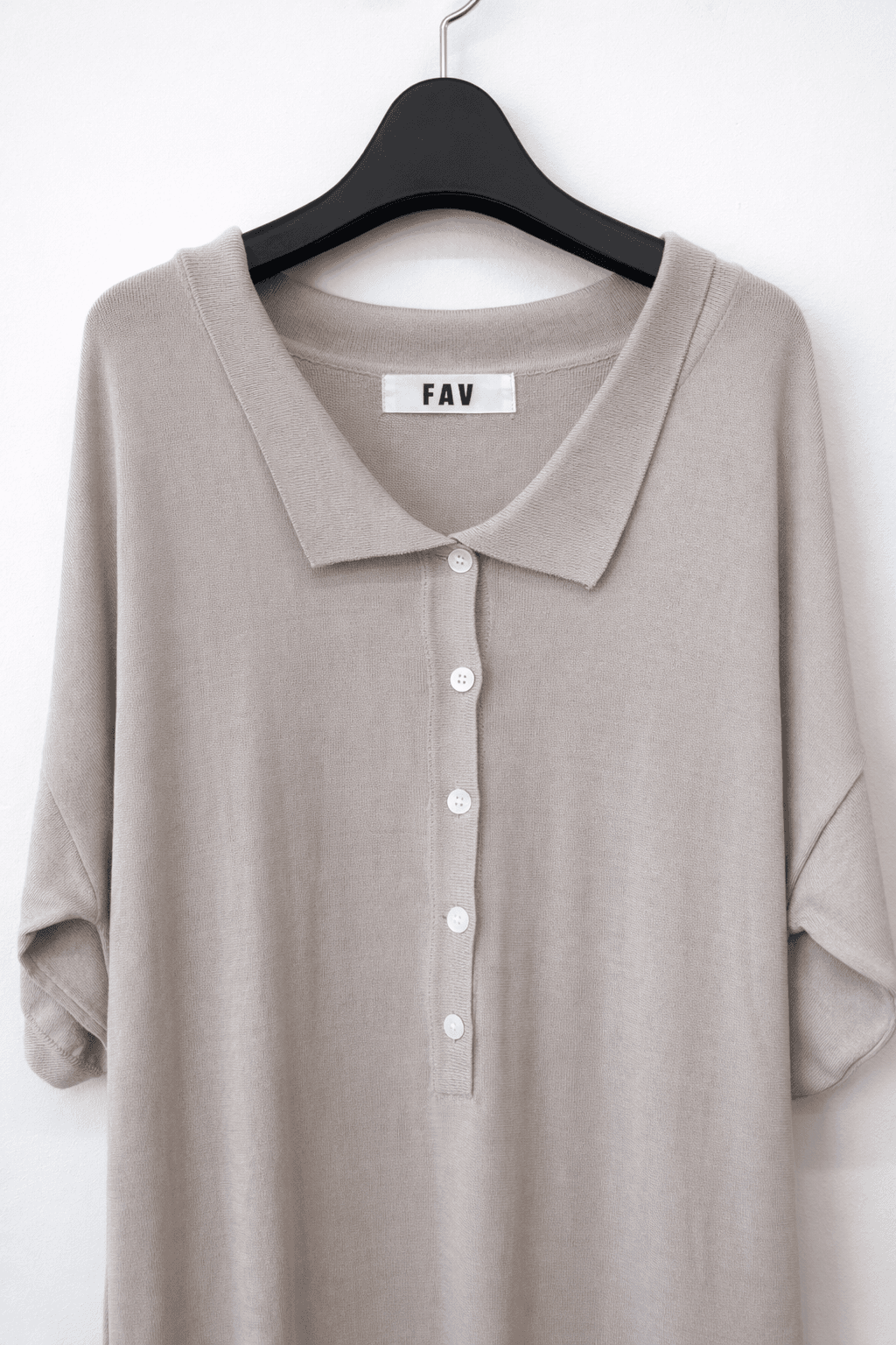 [FAV] Knit Polo Dress 4