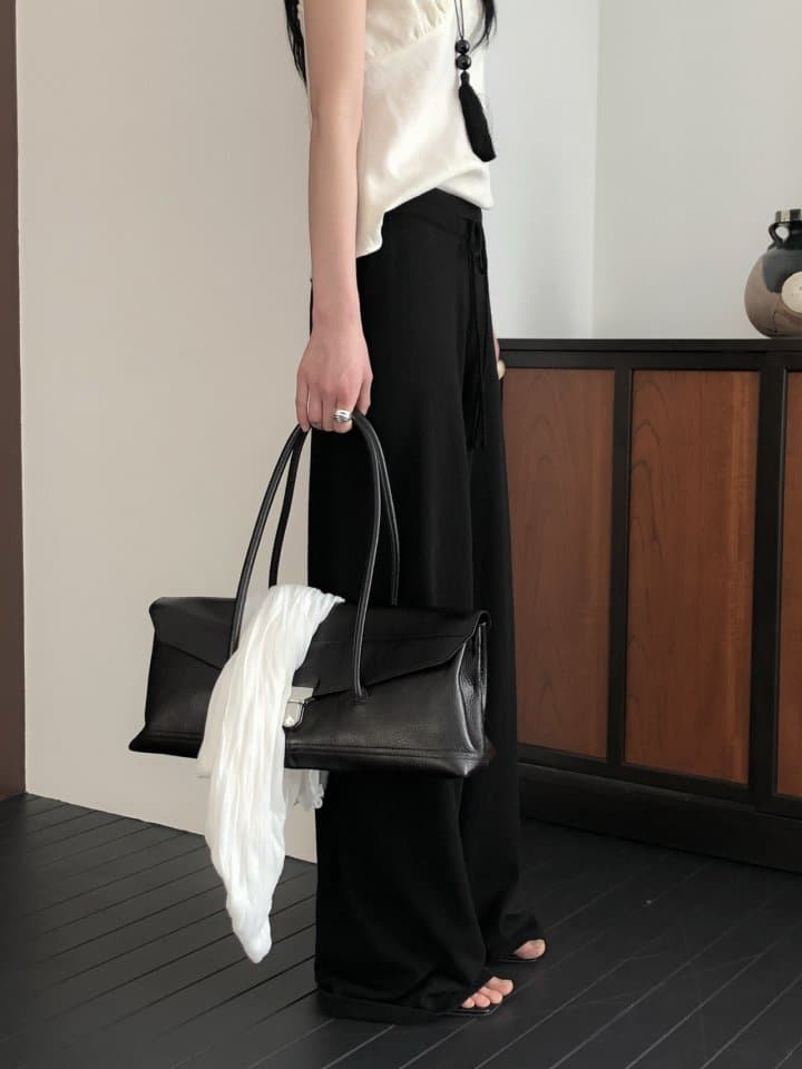 [LE BUTTER] Knit Wool Pants 10
