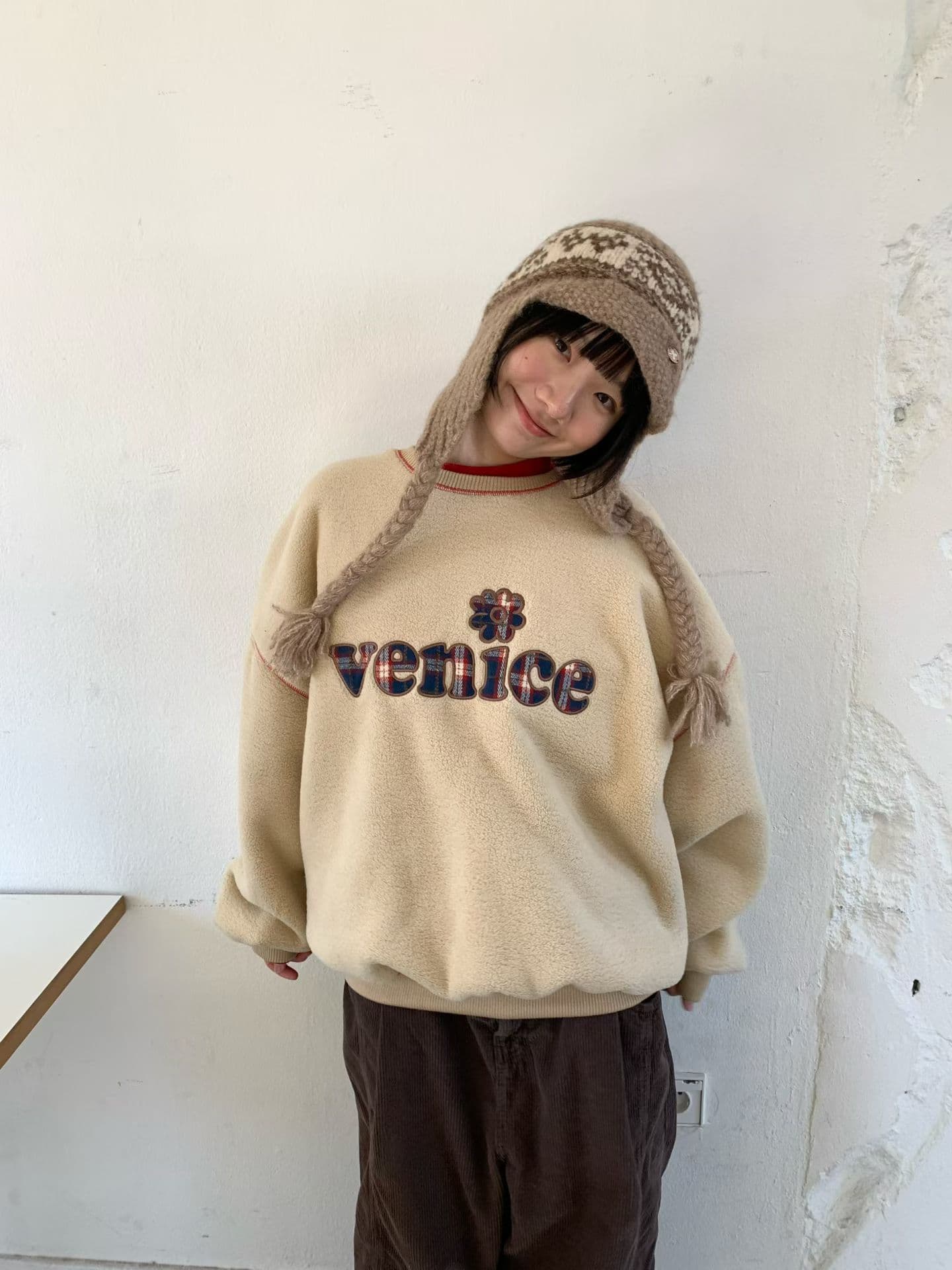 [VENTI] Venice Fleece Sweatshirt 2