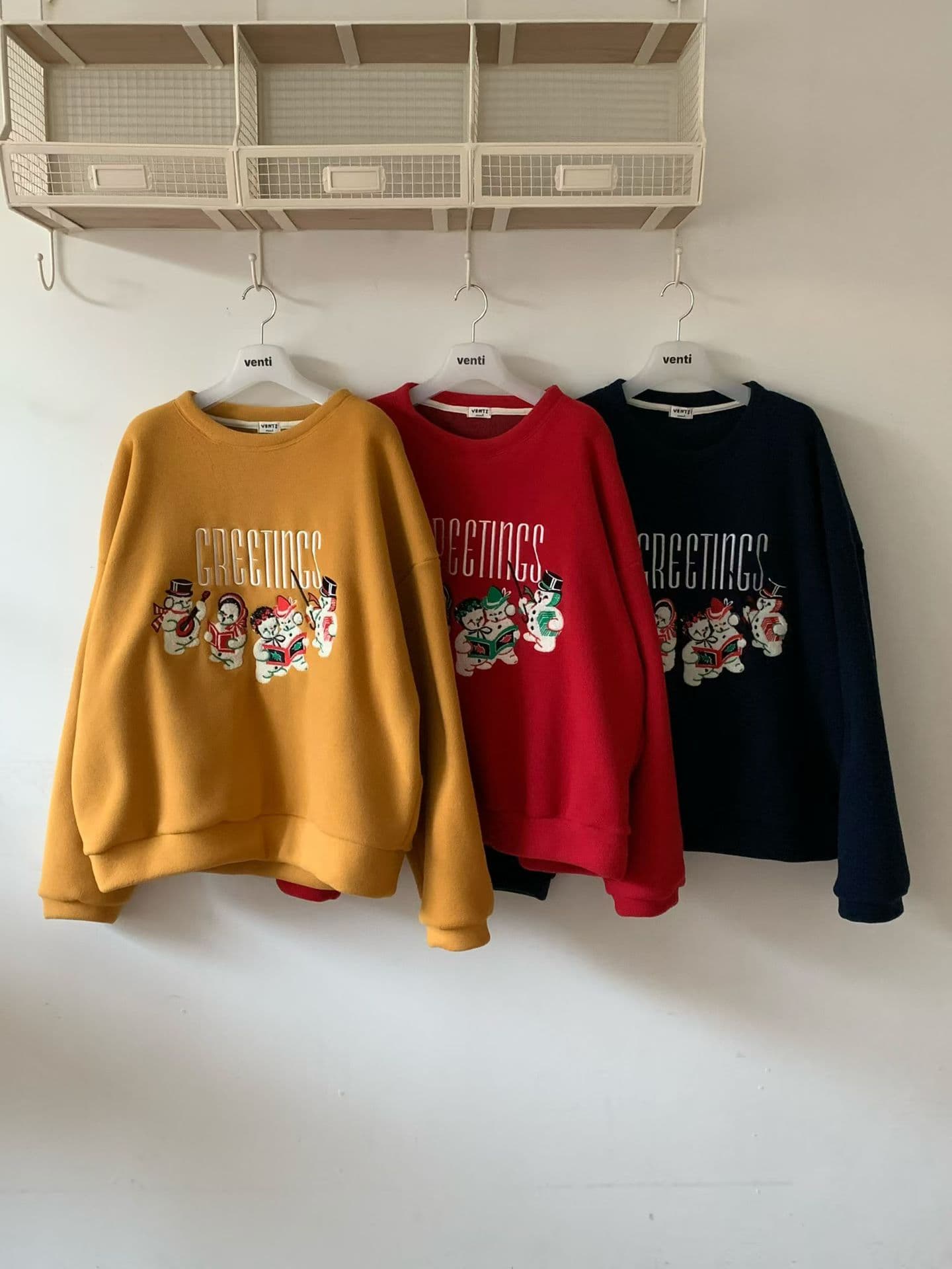 [VENTI] Snow Fleece Sweatshirt 10