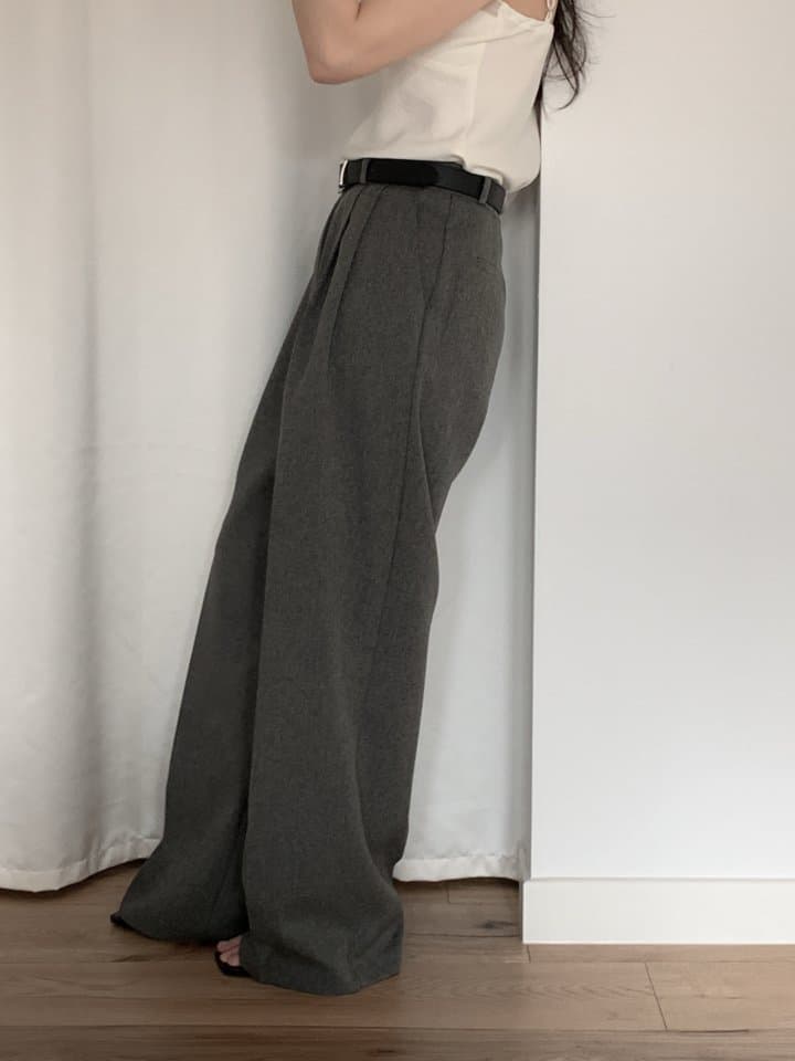 [LE BUTTER] Leonard Wide Slacks 2