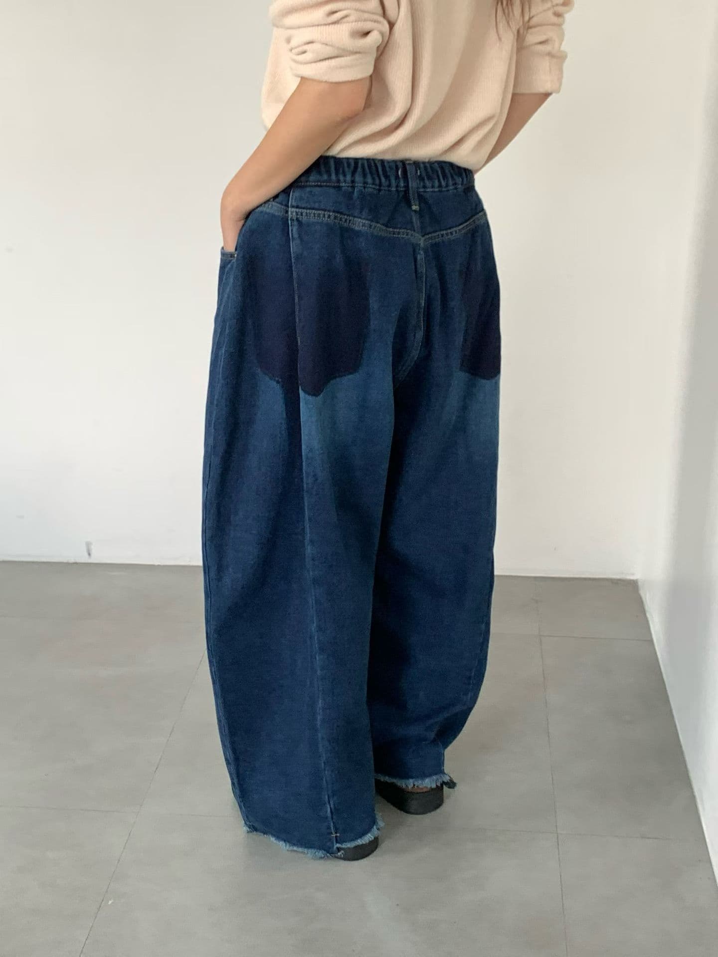 [VENTI] Peached Denim Brushed Jeans 2