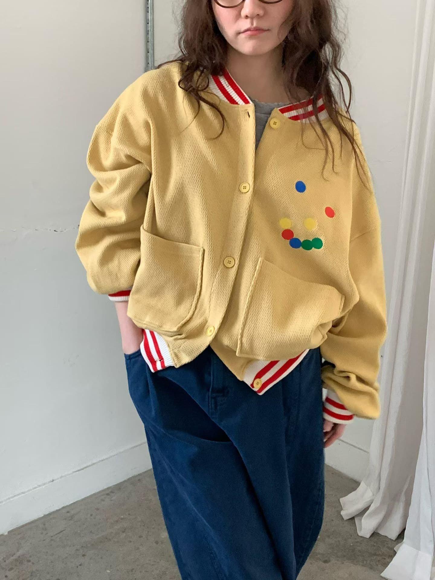 [VENTI] Smile Waffle Jumper 9
