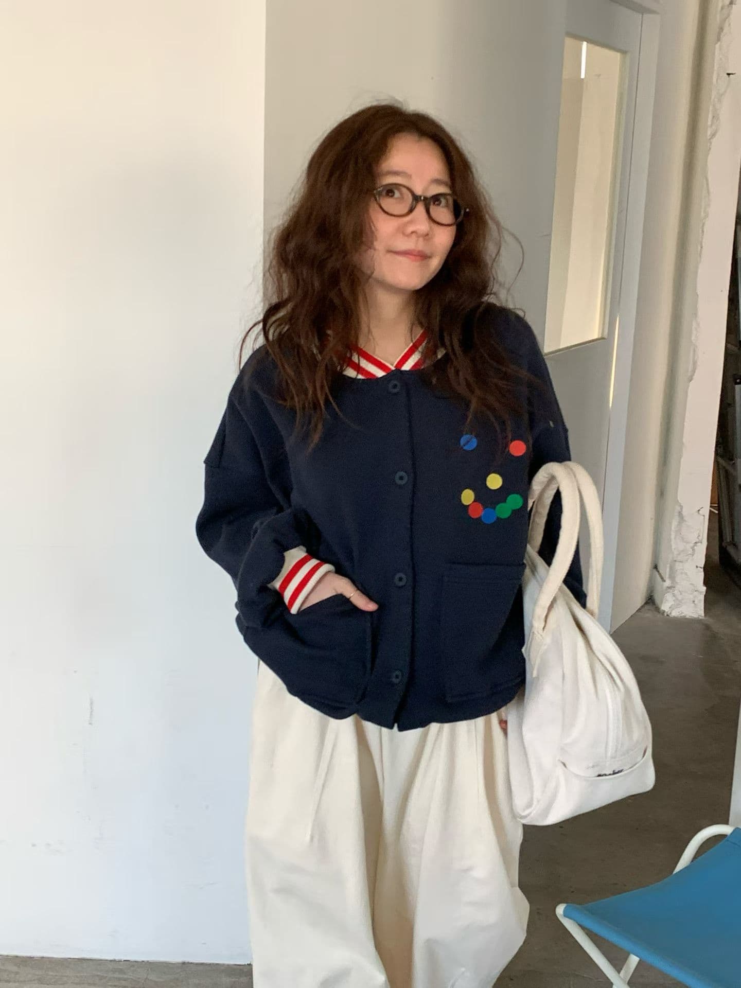 [VENTI] Smile Waffle Jumper 3