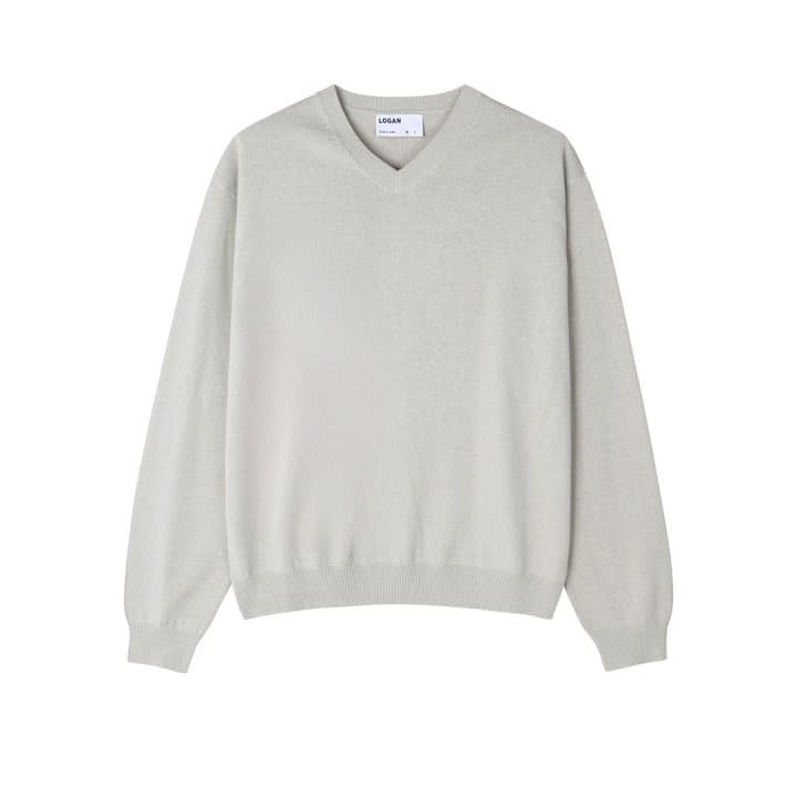 [LOGAN] LA V-Neck Knit 1
