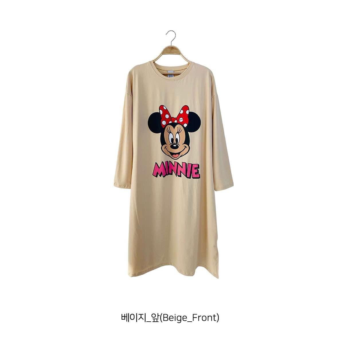 (Official Licensed Disney) [NEON FISH] Mini Round Long Dress 6