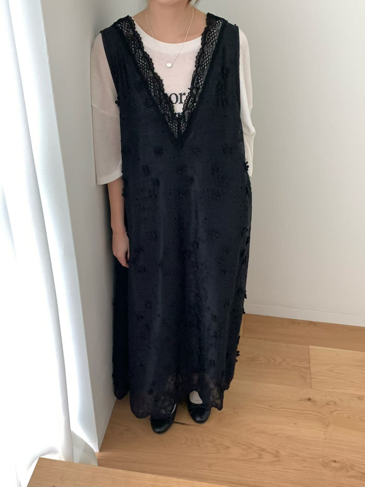 [VENTI] Euro Lace Sleeveless Dress 7