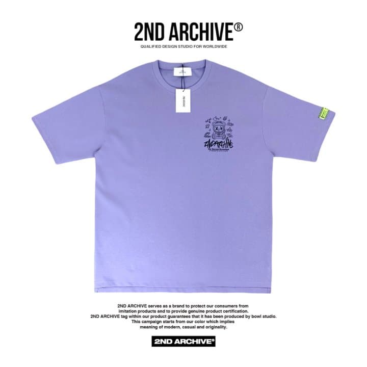 [2ND ARCHIVE] Reflective Space Bear Short Sleeve T-Shirt 2
