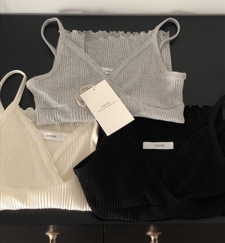 [LE BUTTER] Senz Lace Sleeveless Top 4