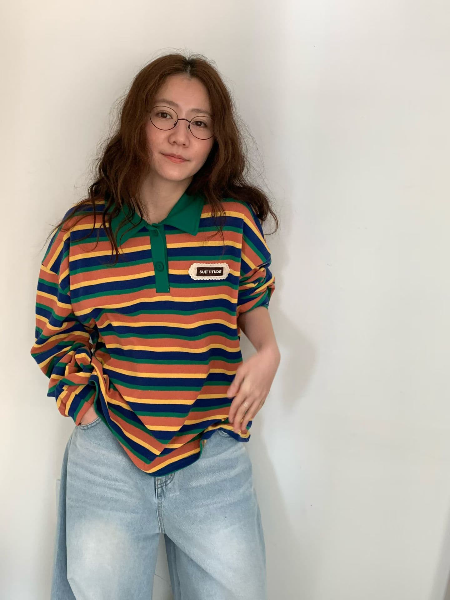 [VENTI] Biod Collared T-Shirt 6