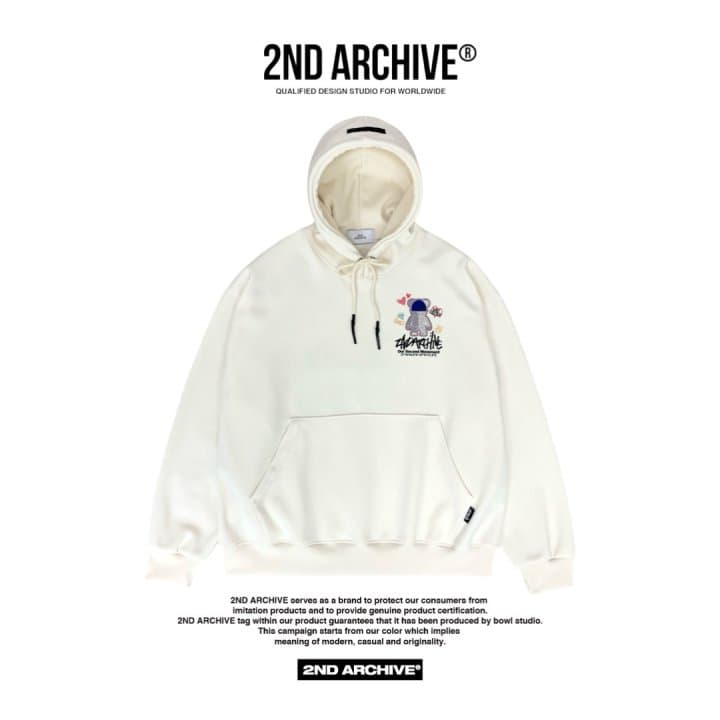 [2ND ARCHIVE] Blue Beanie Bear Hoodie 8