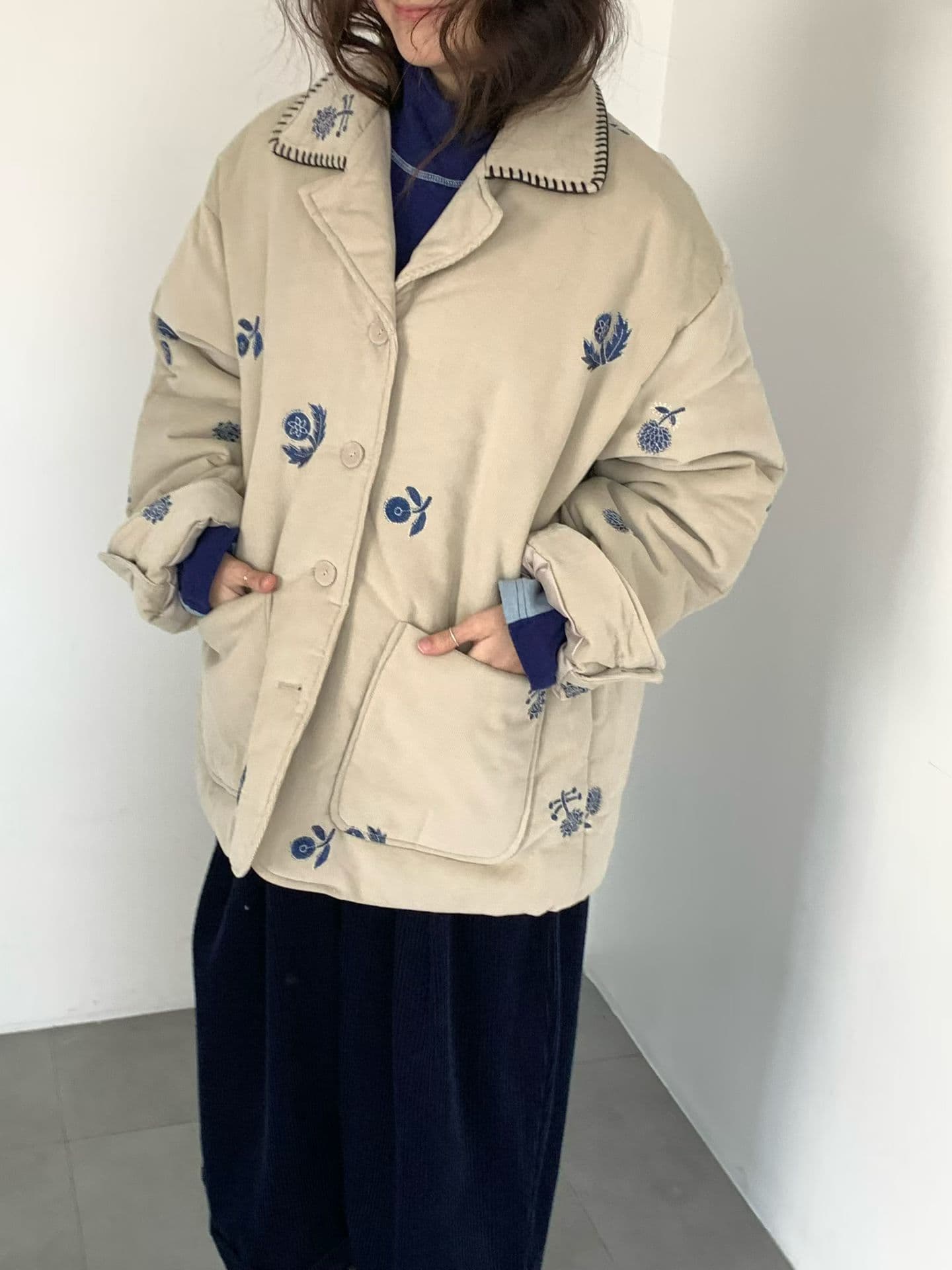 [VENTI] Phoebe Corduroy Jacket 3