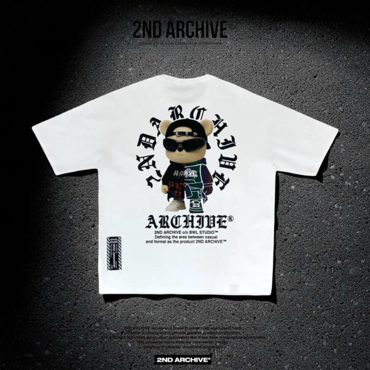[2ND ARCHIVE] Western Baseball Cap Bear Short Sleeve T-Shirt 1