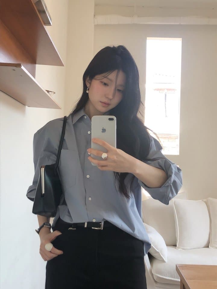 [LE BUTTER] Classic Overshirt 5