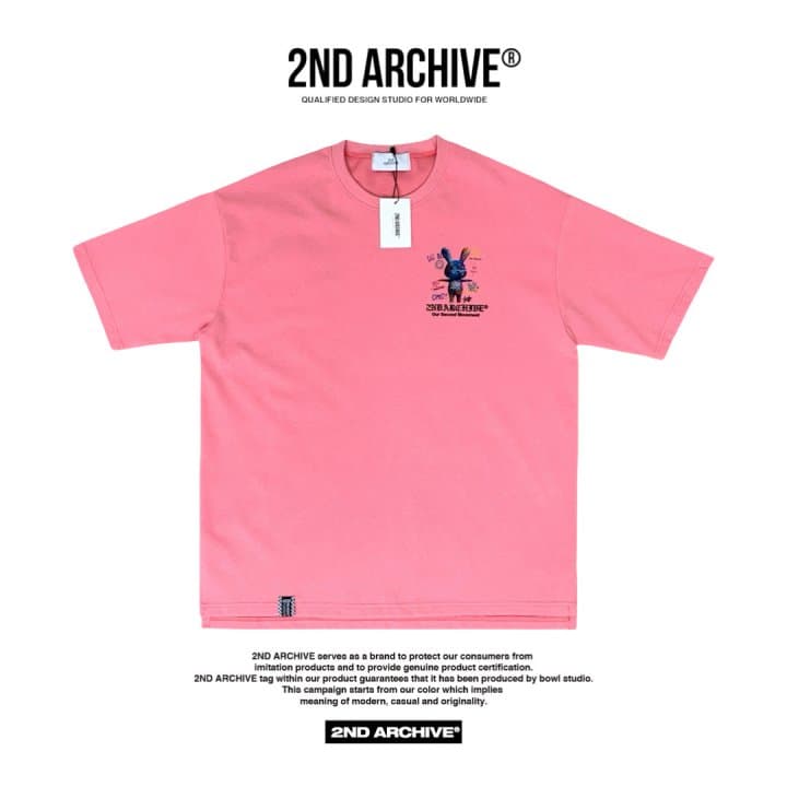 [2ND ARCHIVE] Graffiti Rabbit Short Sleeve T-Shirt 4