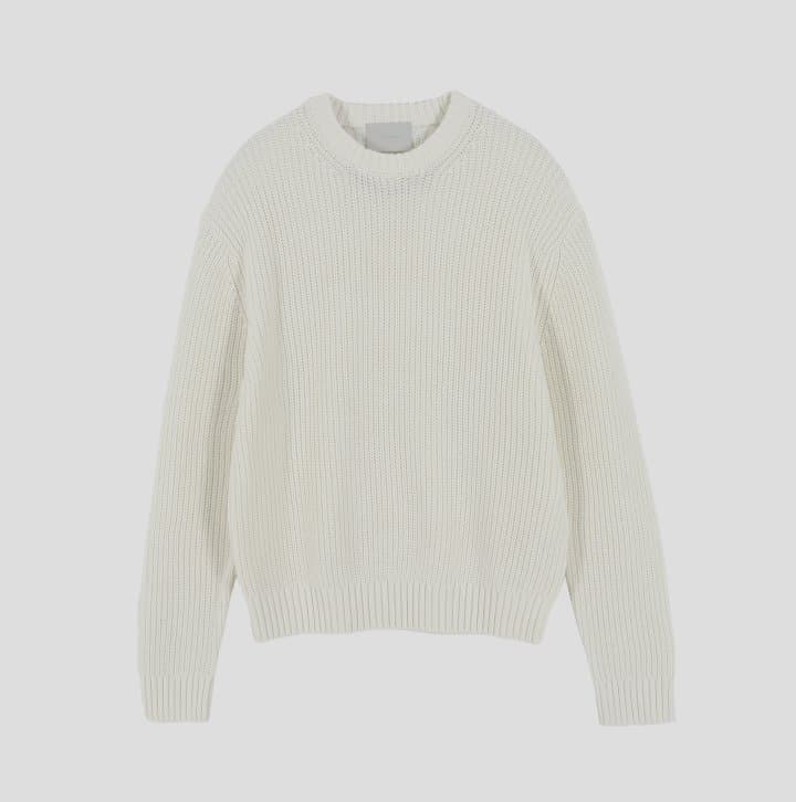 [GENTLE COVER] Chrome Hacci Knit 4