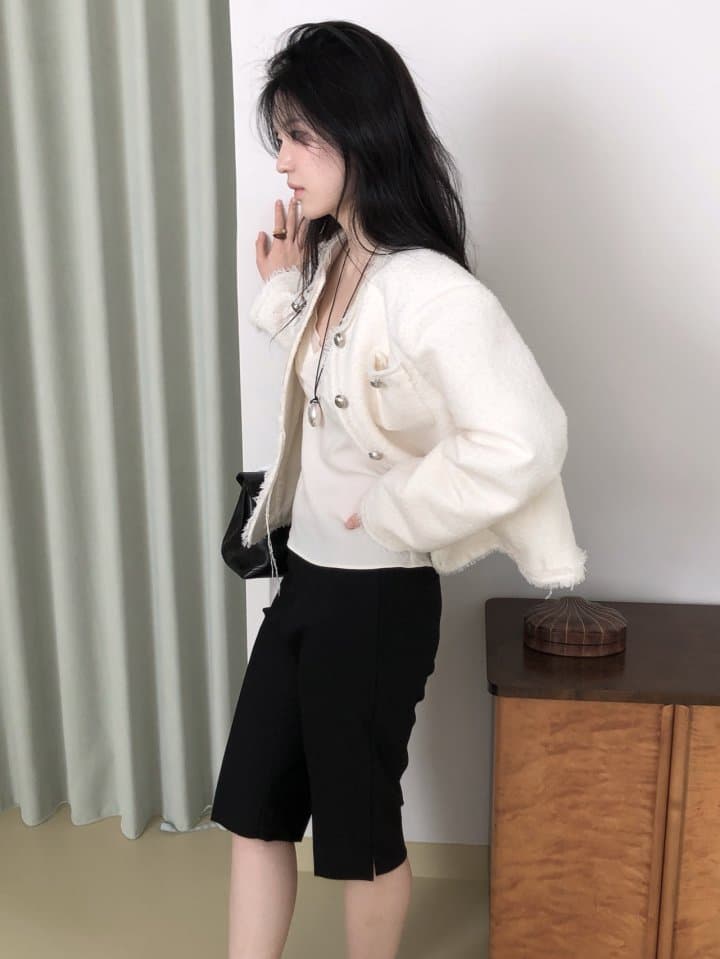 [LE BUTTER] Biol Tweed Jacket 6