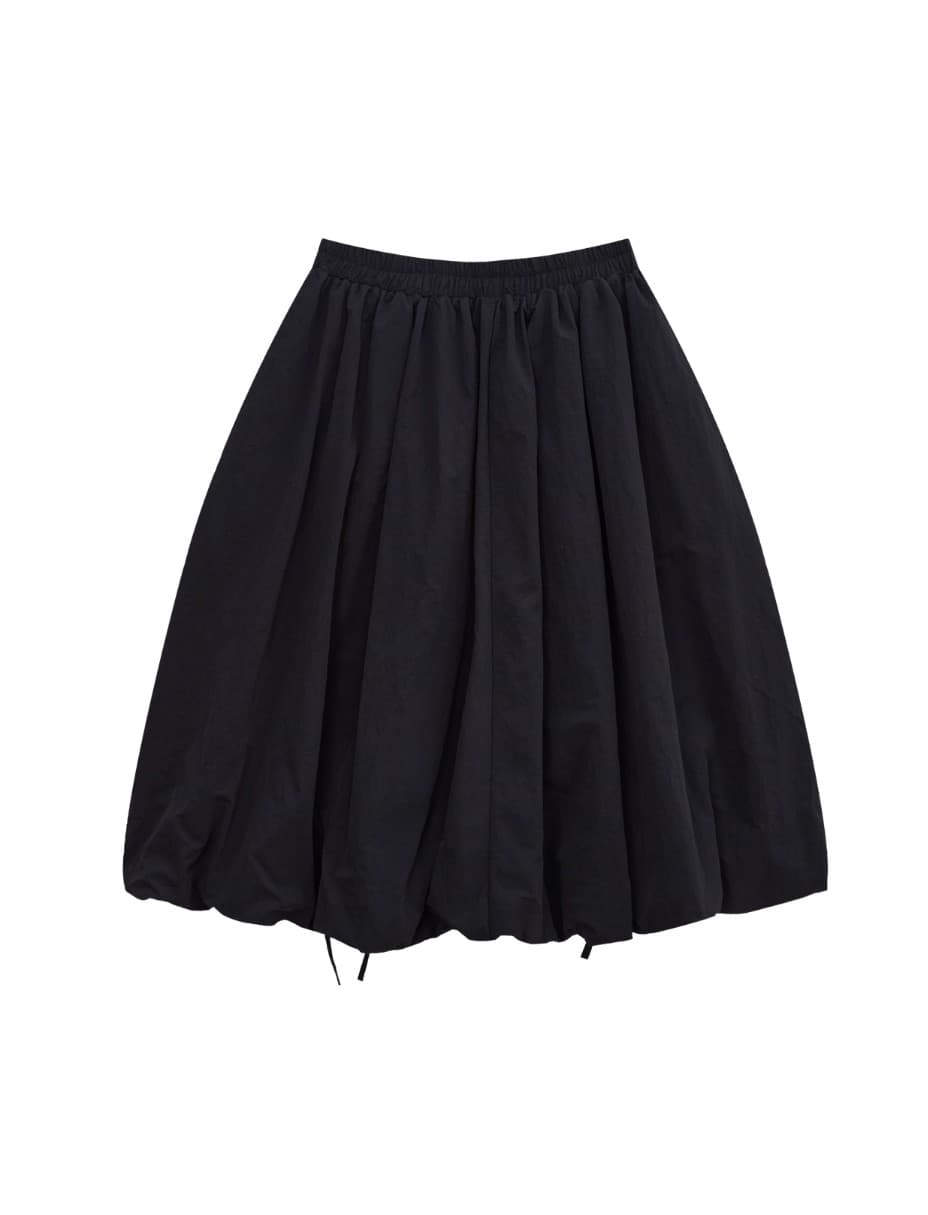 [TEXTURE] Kin Banded Shirred Balloon Skirt 2