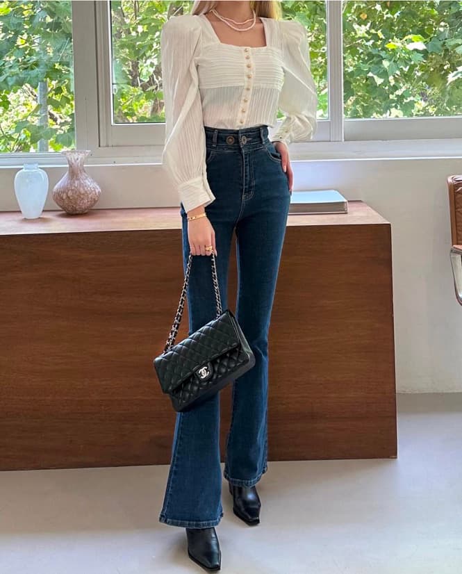 [MAGNOLIA] 065 Tutu Bootcut Pants 4