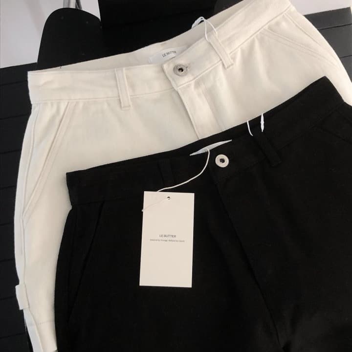 [LE BUTTER] Rember Shorts Denim Pants 1