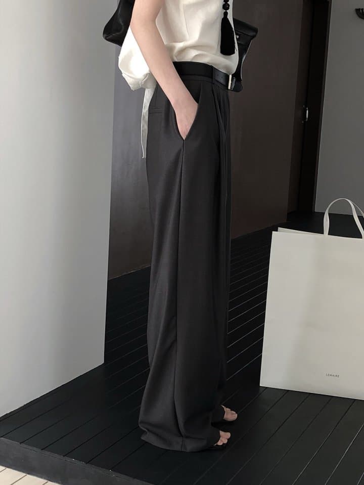[LE BUTTER] Baro Wool Slacks 5