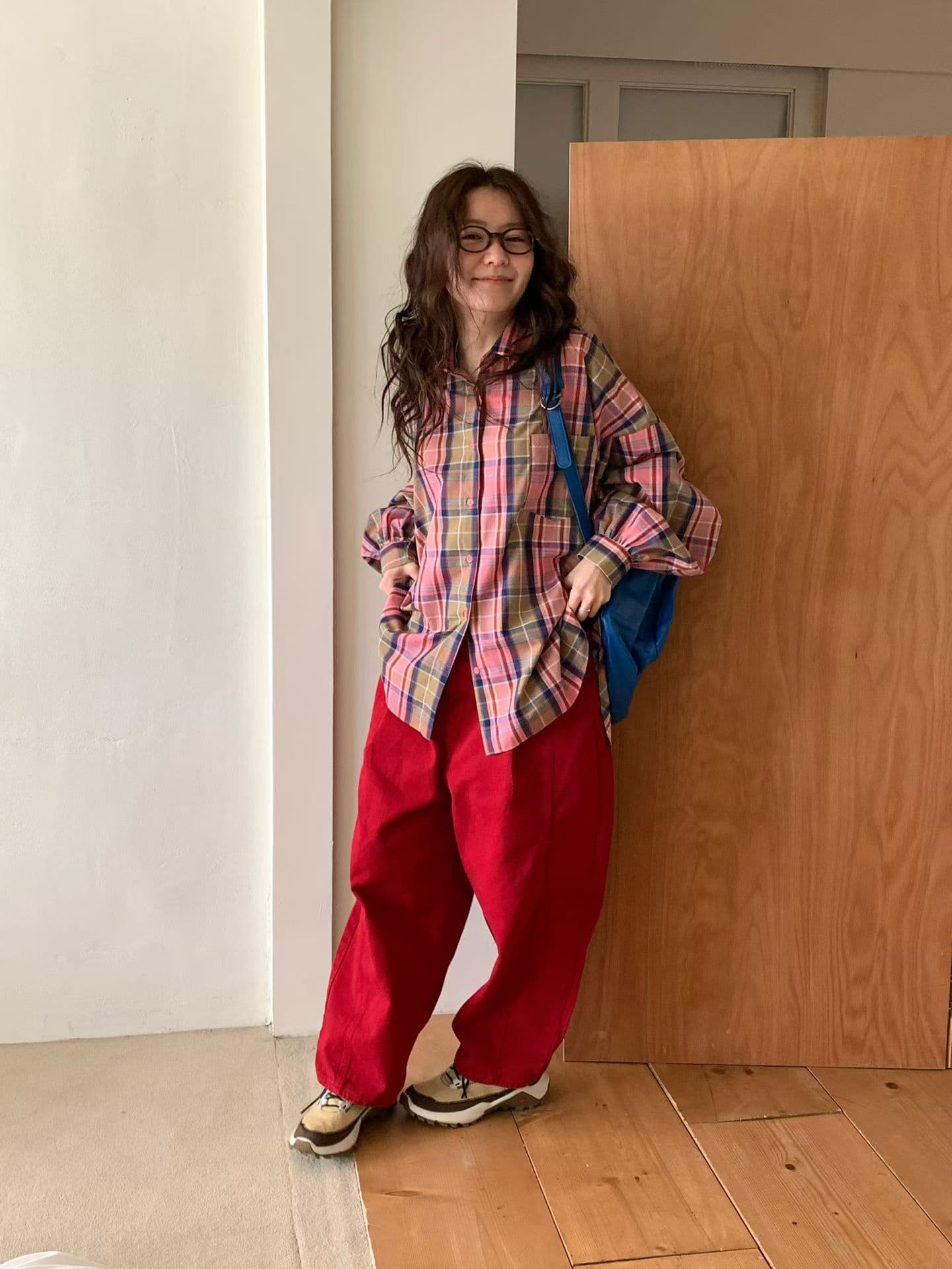 [VENTI] Vintage Checked Shirt 4