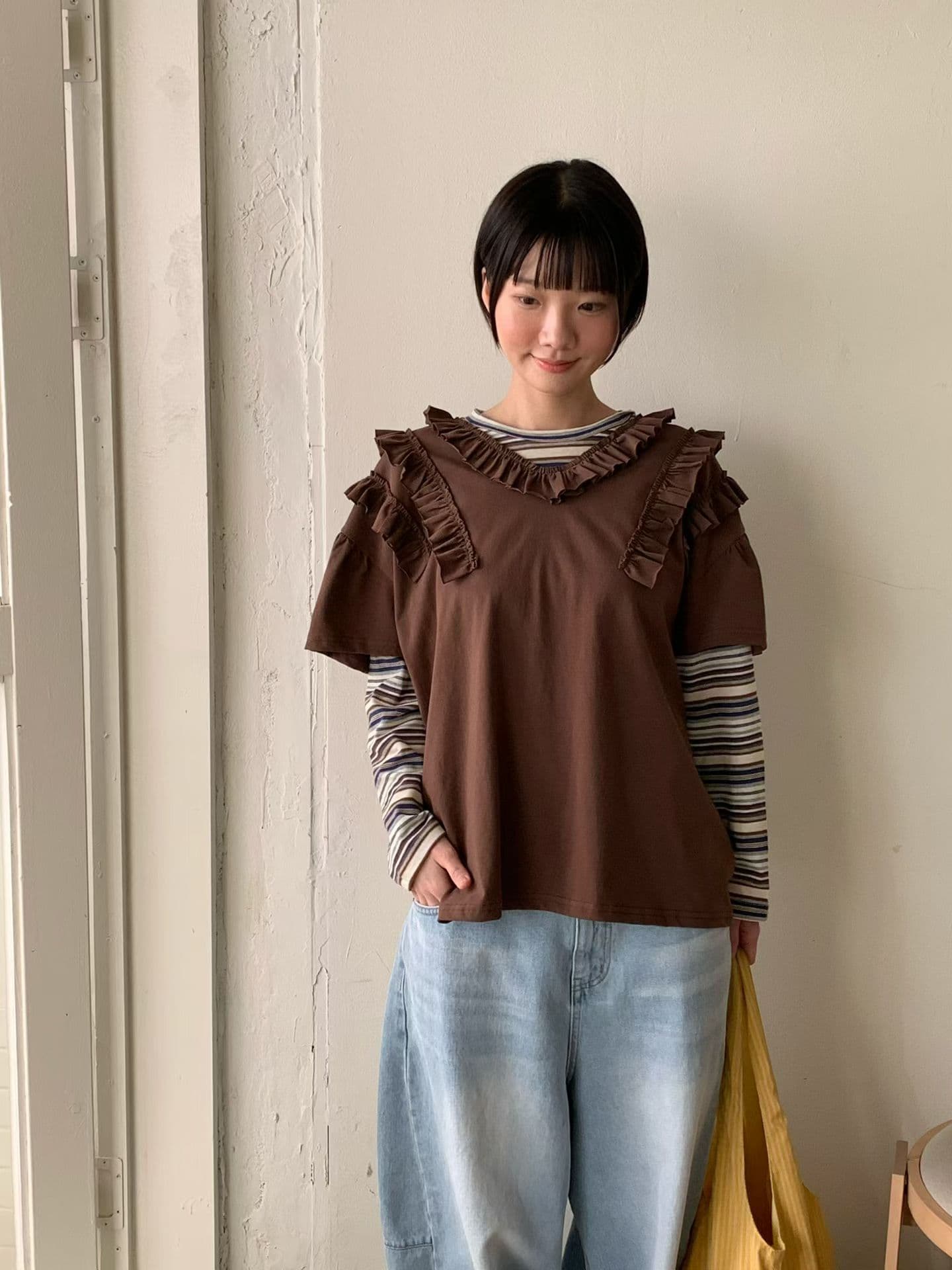 [VENTI] Luna Frill T-Shirt 6