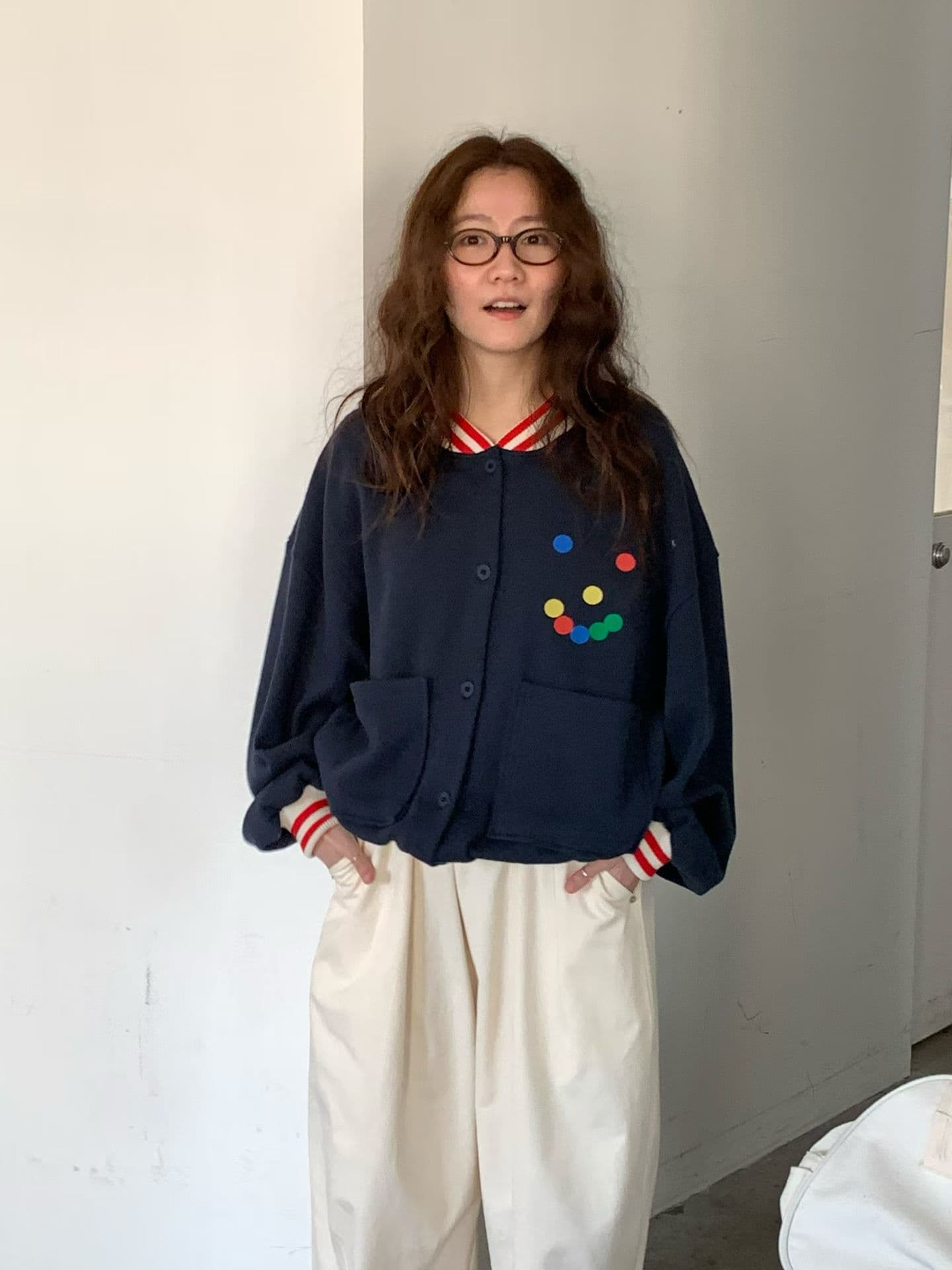 [VENTI] Smile Waffle Jumper 4