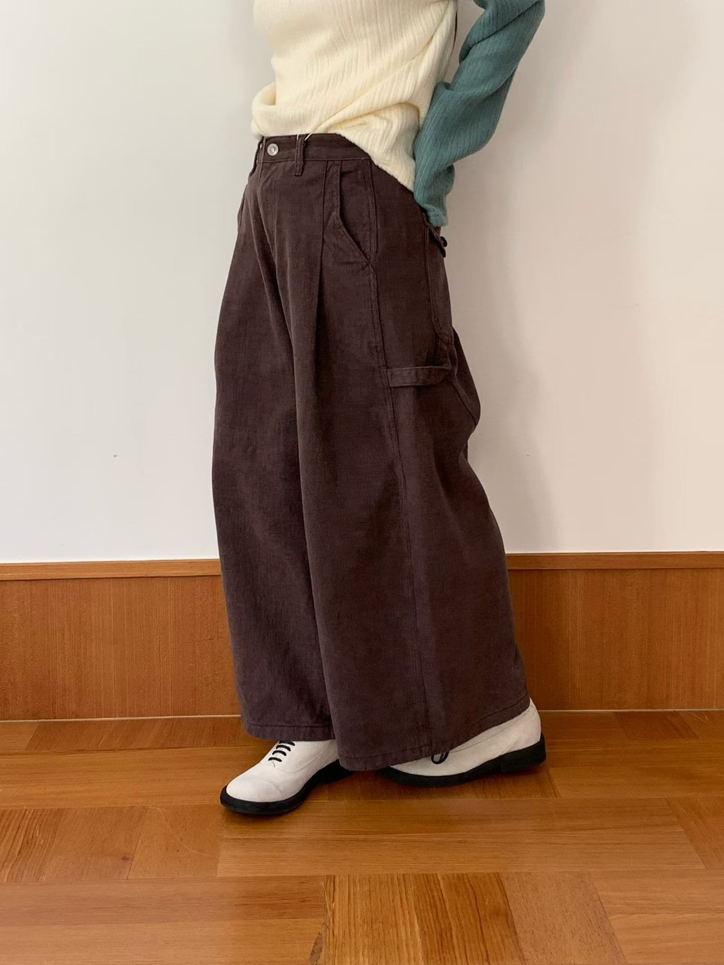 [VENTI] Park Pocket Brushed Denim Pants 4