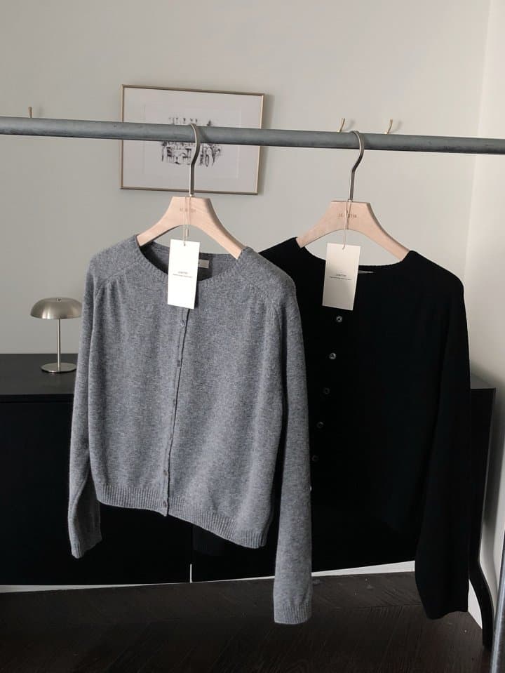 [LE BUTTER] Venue Cashmere Cardigan 9